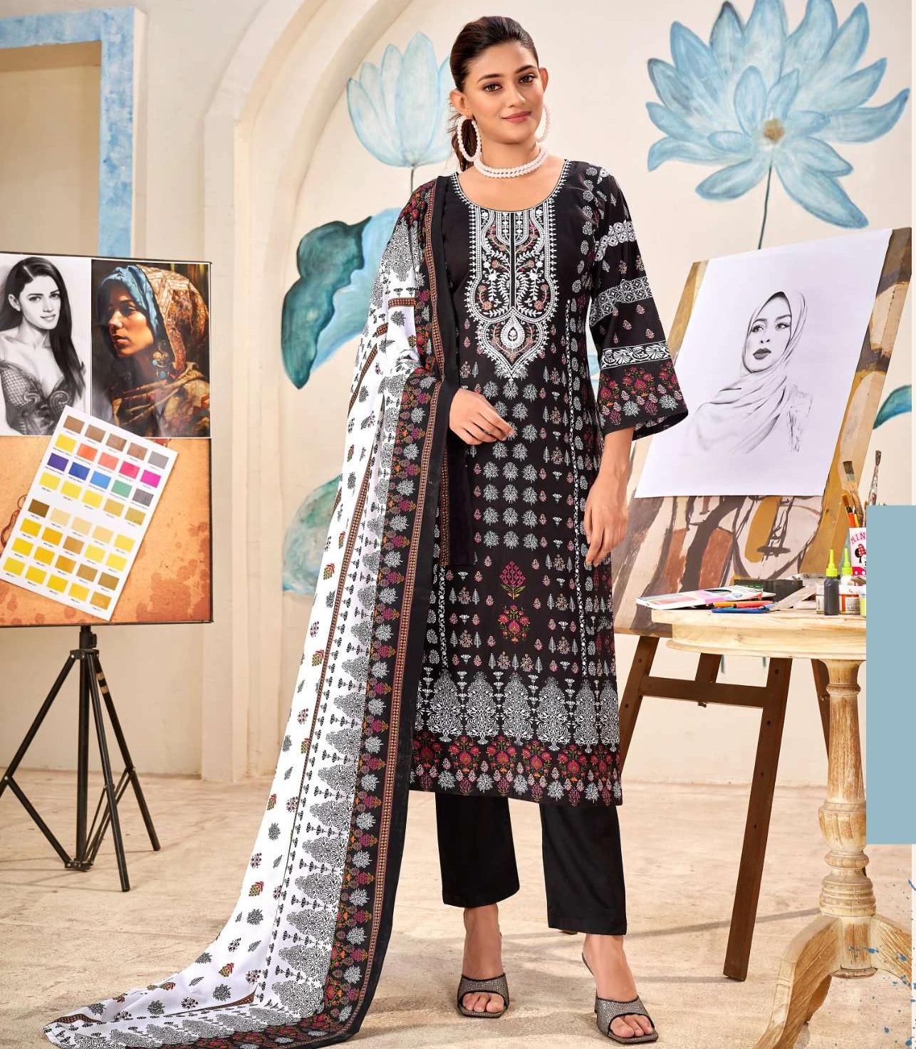 Levisha Naira Nx Vol 7 Cotton Wholesale Pakistani Salwar Suit Catalog